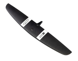 Rear Wing 400mm High Aspect - FLAT - Carbon