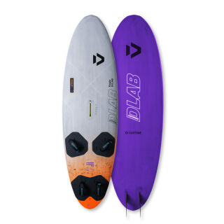 2026 Duotone Eagle (Twinser) D/LAB (MTO, incl. fin) color white-orange size 130