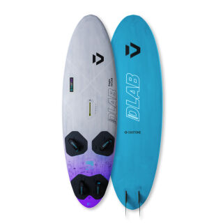 2026 Duotone Eagle (Twinser) D/LAB (MTO, incl. fin) color white-violet size 148